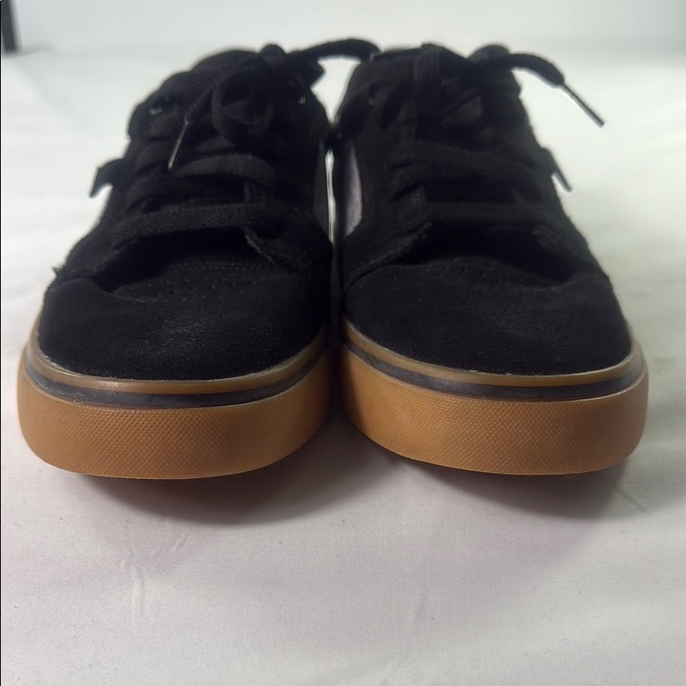Black Sneakers with Gum Sole